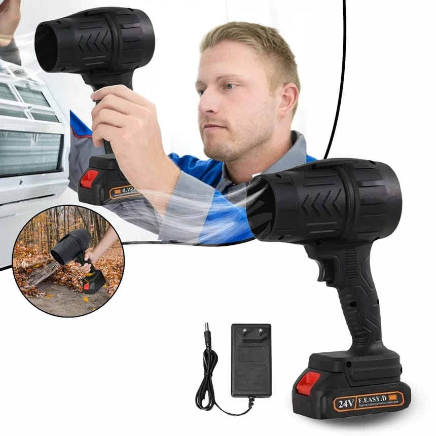 Turbo Super Power Air Duster. ( 64v 2 Battery)