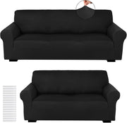 Spandex Cushions Sofa Cover Set