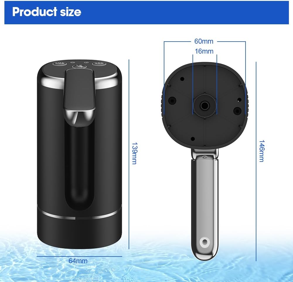 Rechargeable Portable Water Dispenser Pump