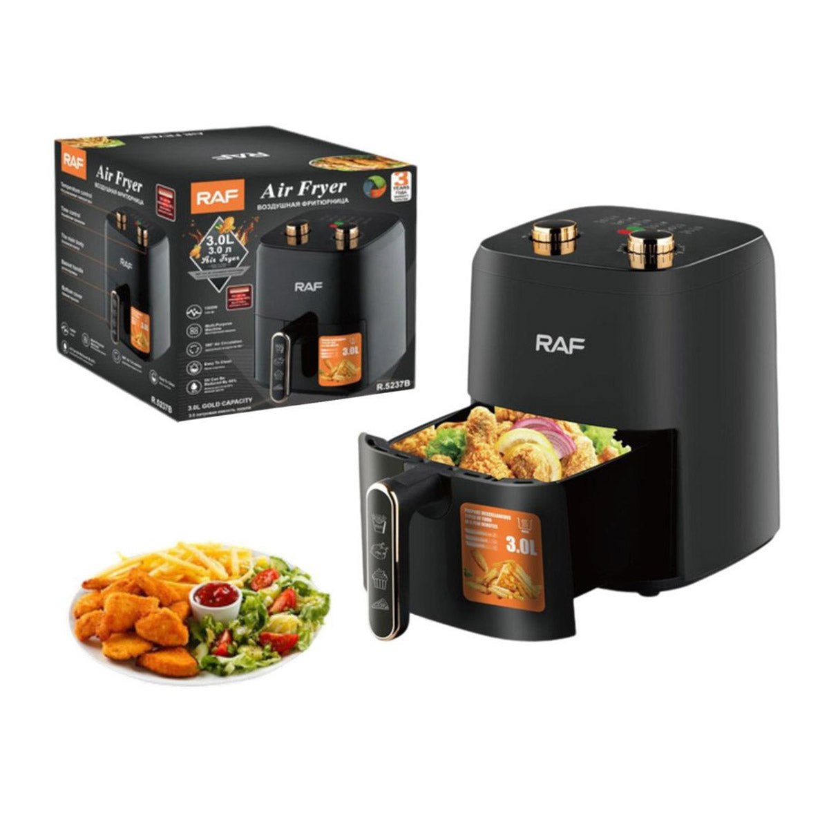 Raf Air Fryer 3L