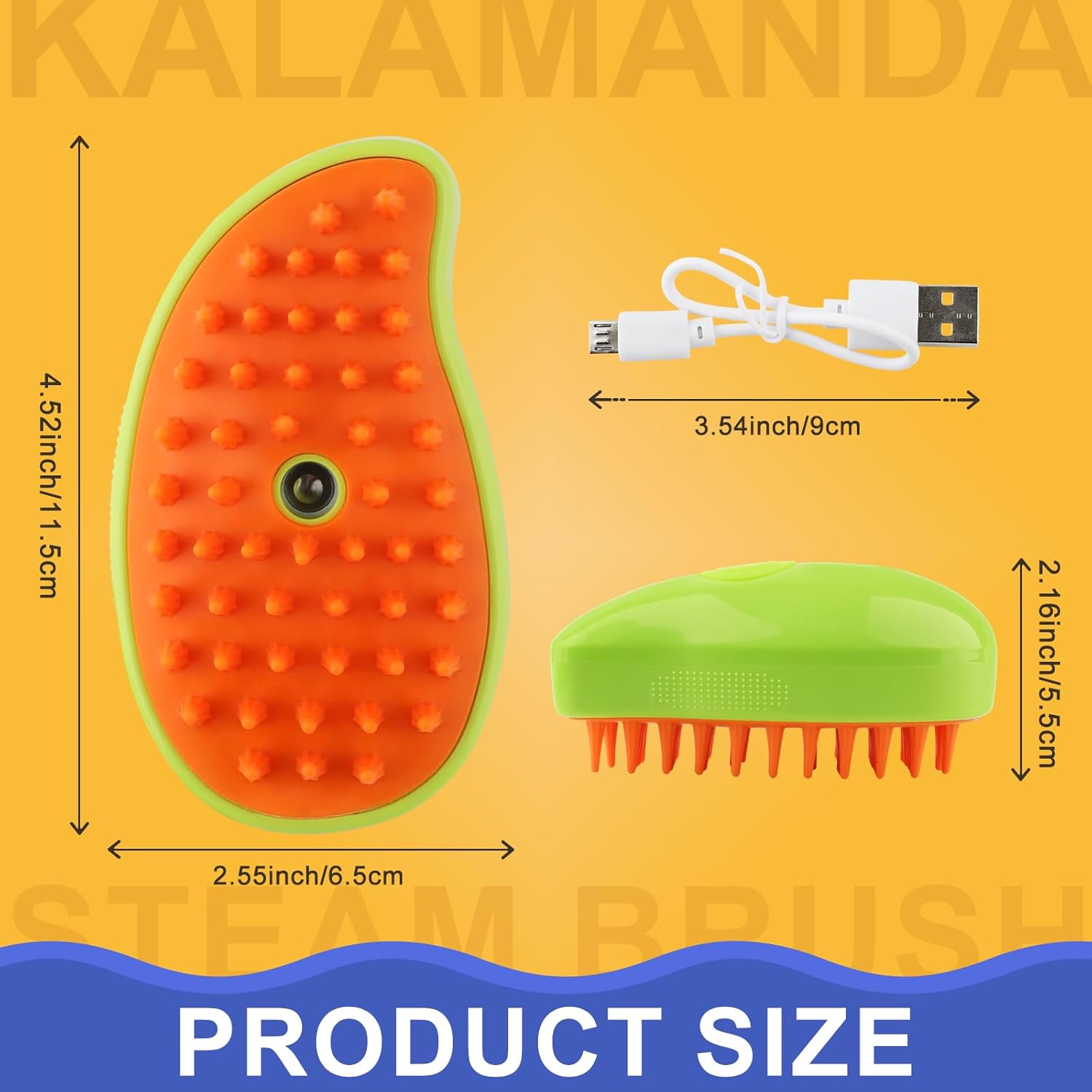 Pet Steam Massage Brush
