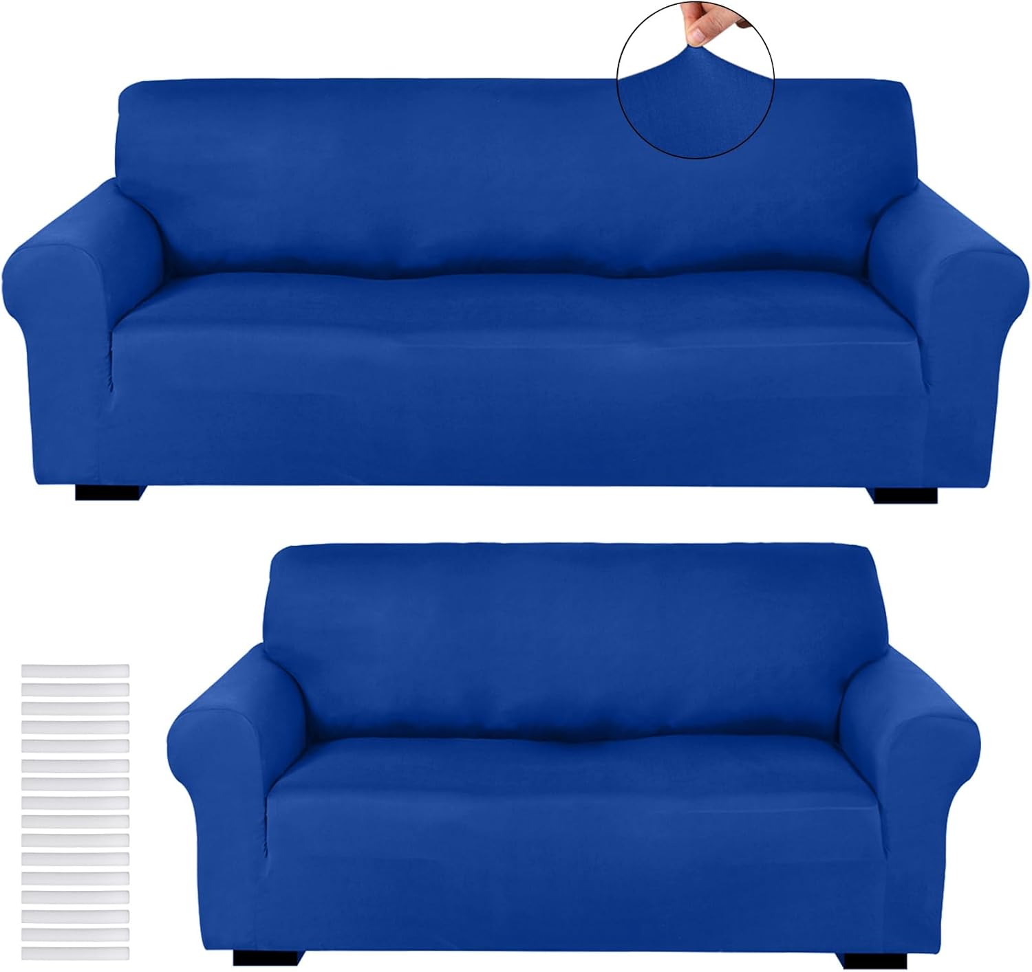 Spandex Cushions Sofa Cover Set