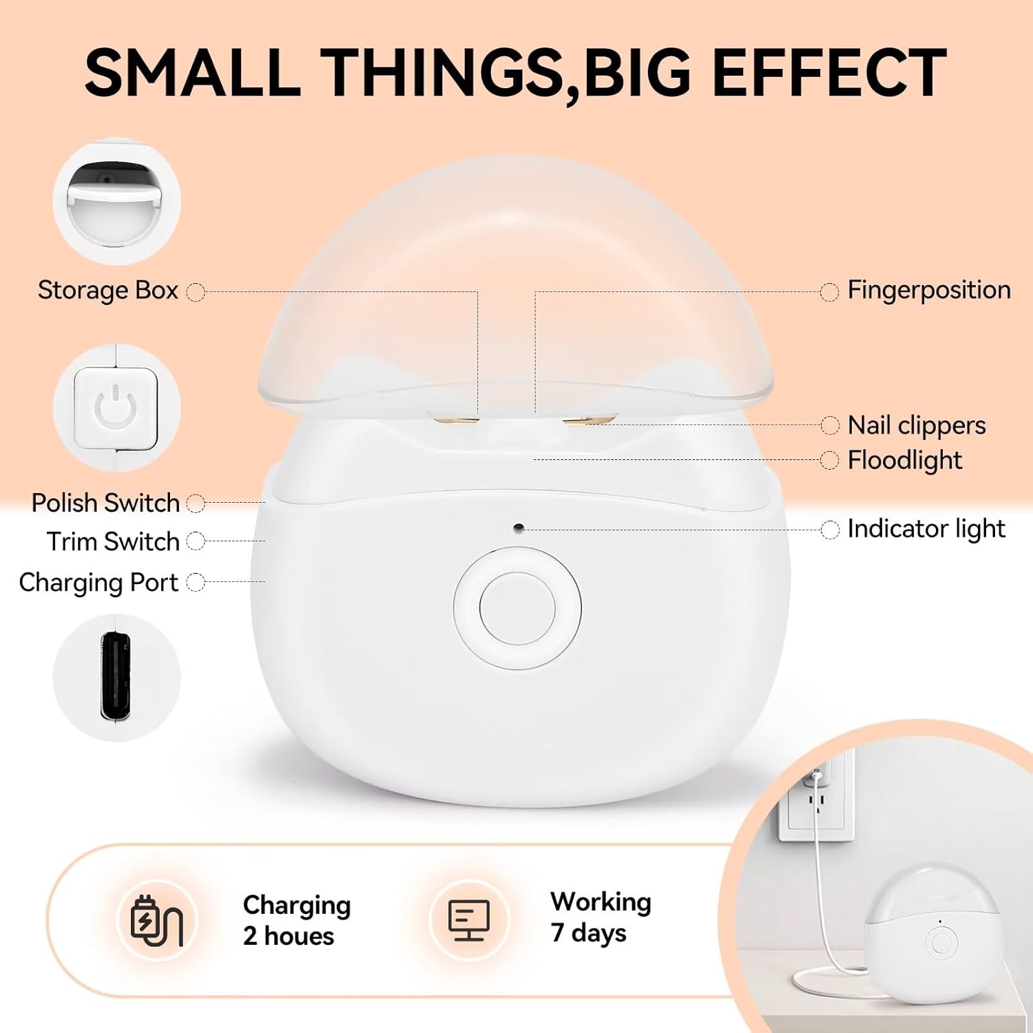 Electric Baby Nail Clipper