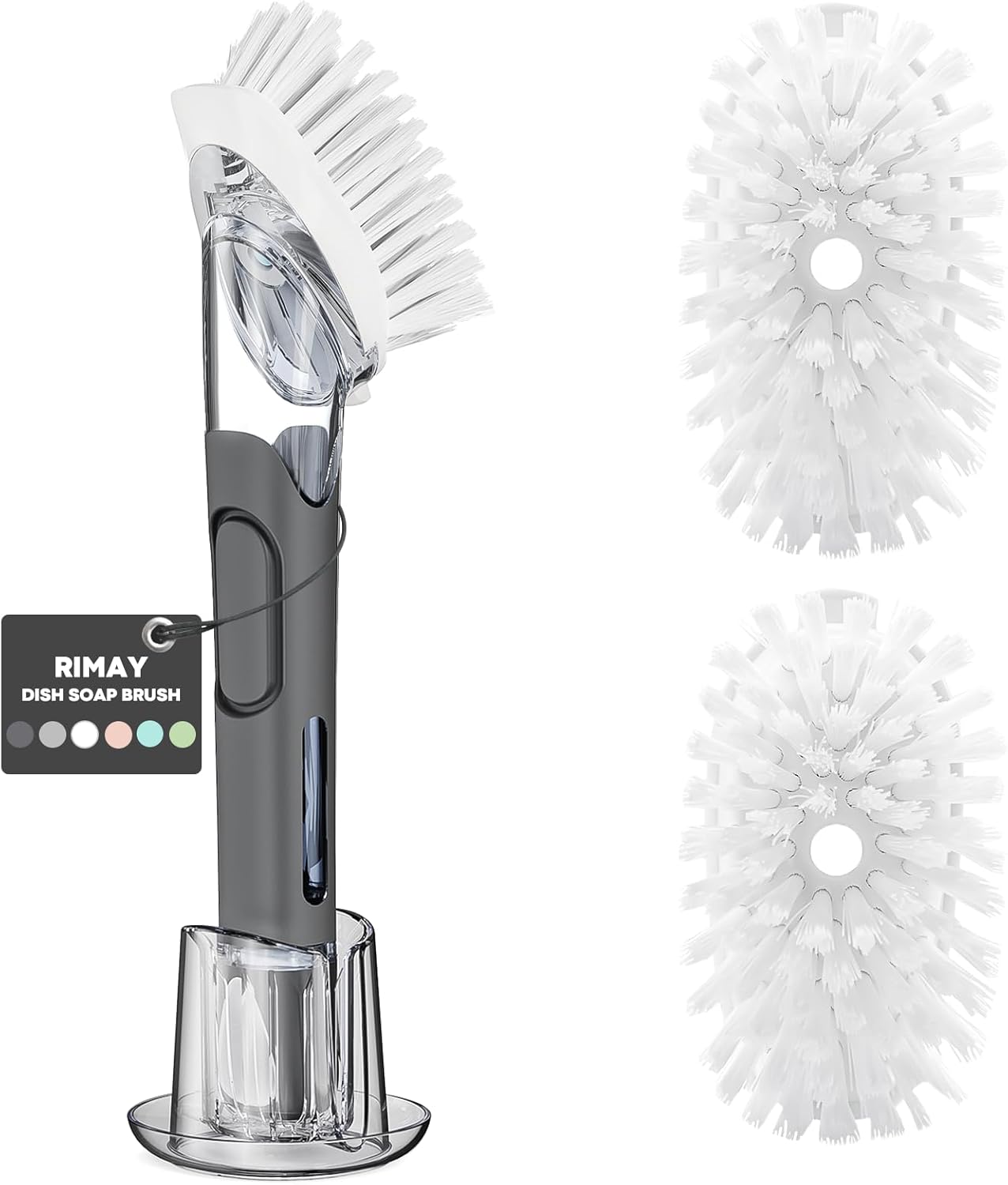 Dishwashing Brush with Soap Dispenser