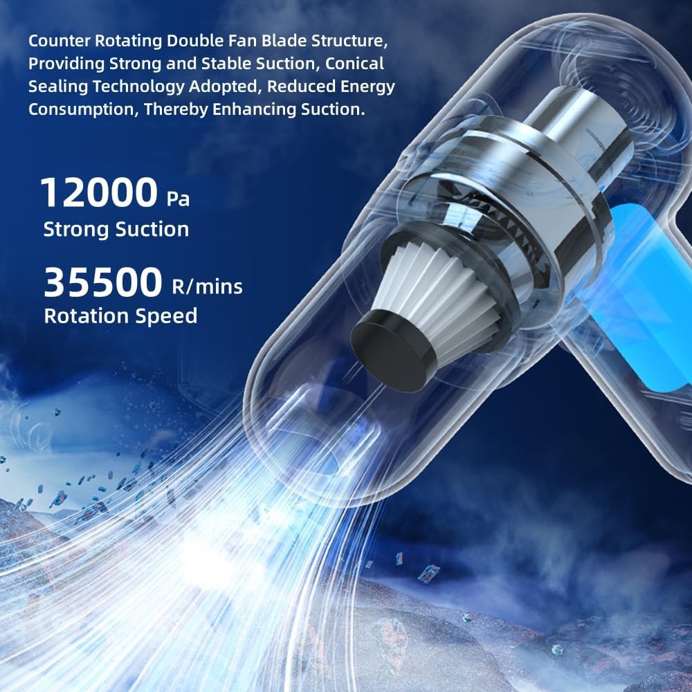 Handheld Car Vacuum and Blower