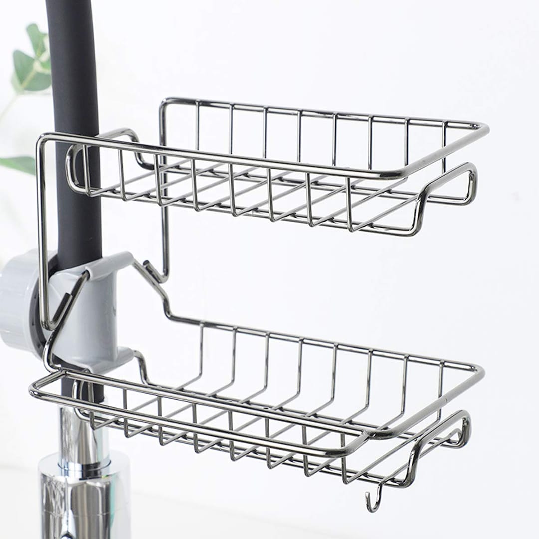 2 Layer Faucet Drain Rack