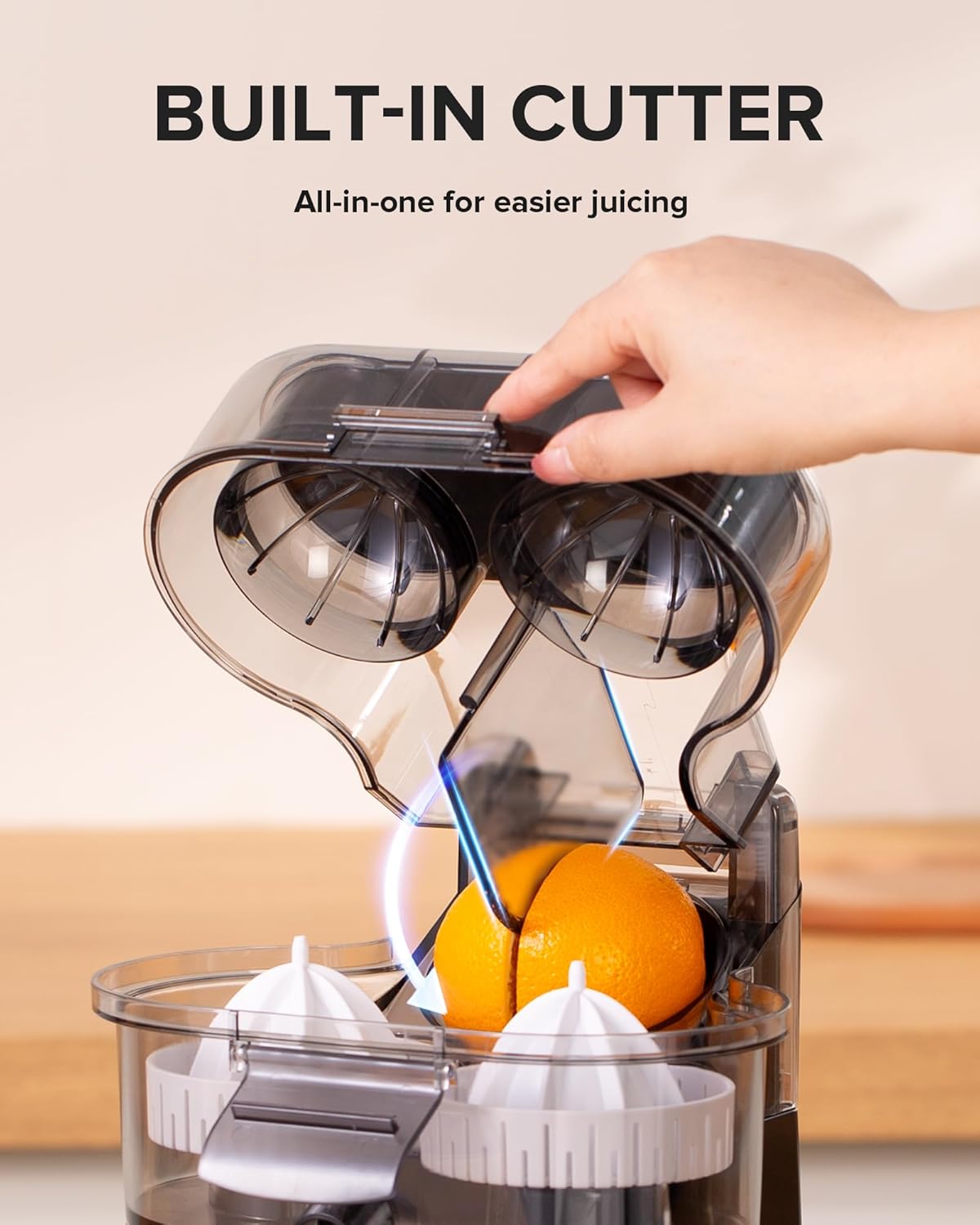 Dual-Head Electric Citrus Juicer