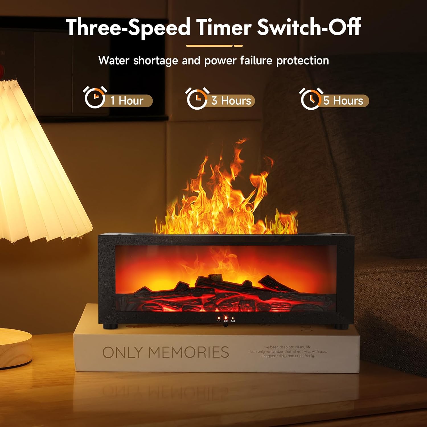 3D Flame Essential Oil Diffuser