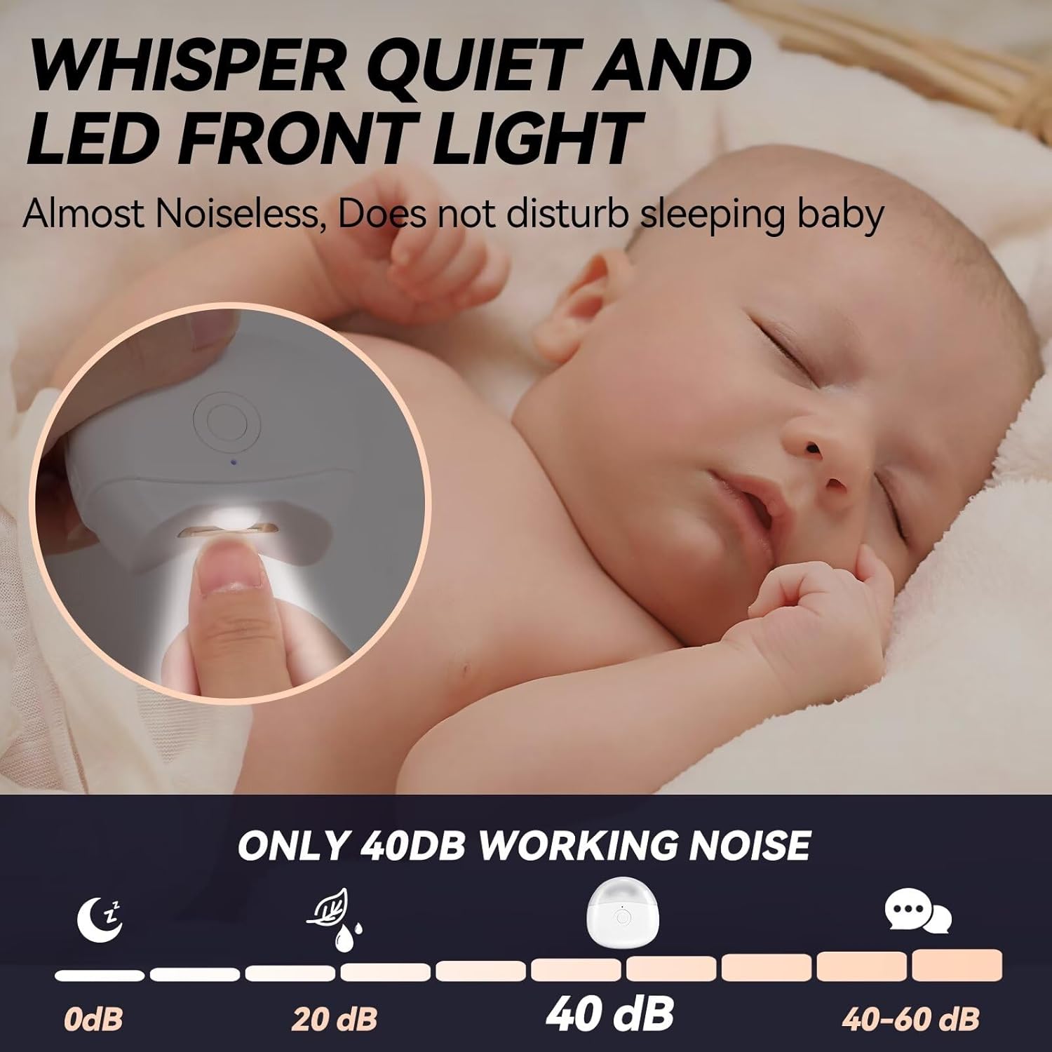 Electric Baby Nail Clipper