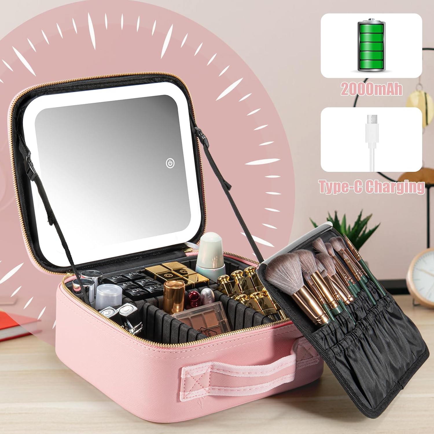 LED Makeup Mirror Box