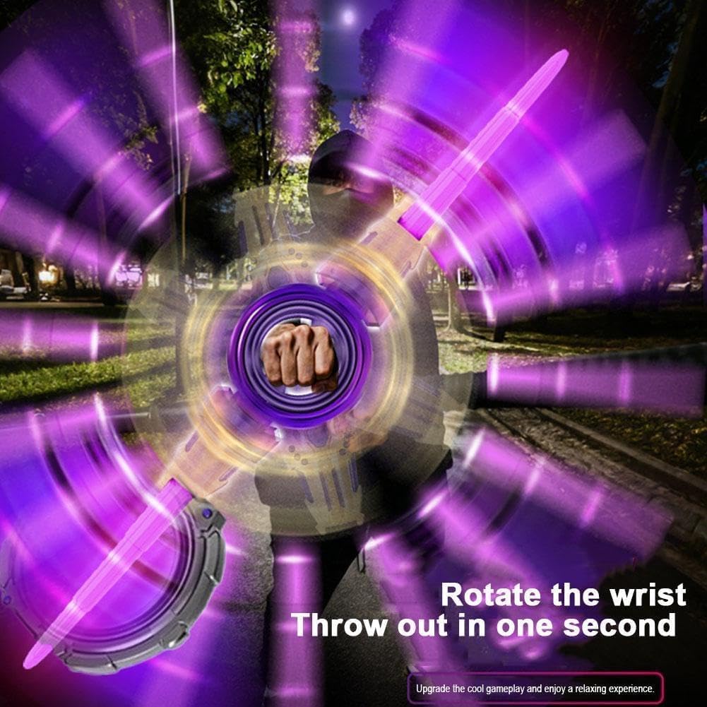Fire Spin Sword Double-Edged Lightsaber