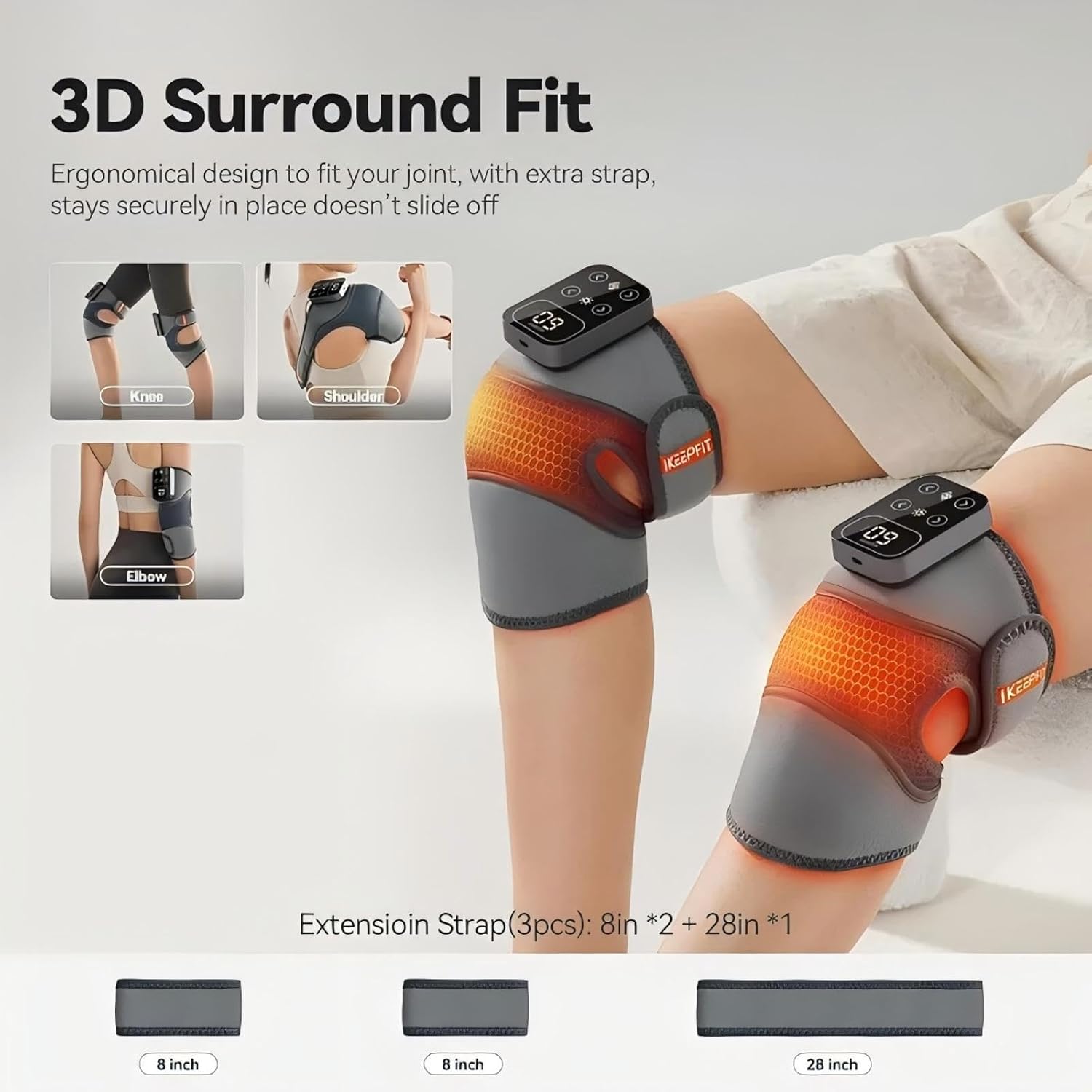 Knee Heating Pads - Single Piece