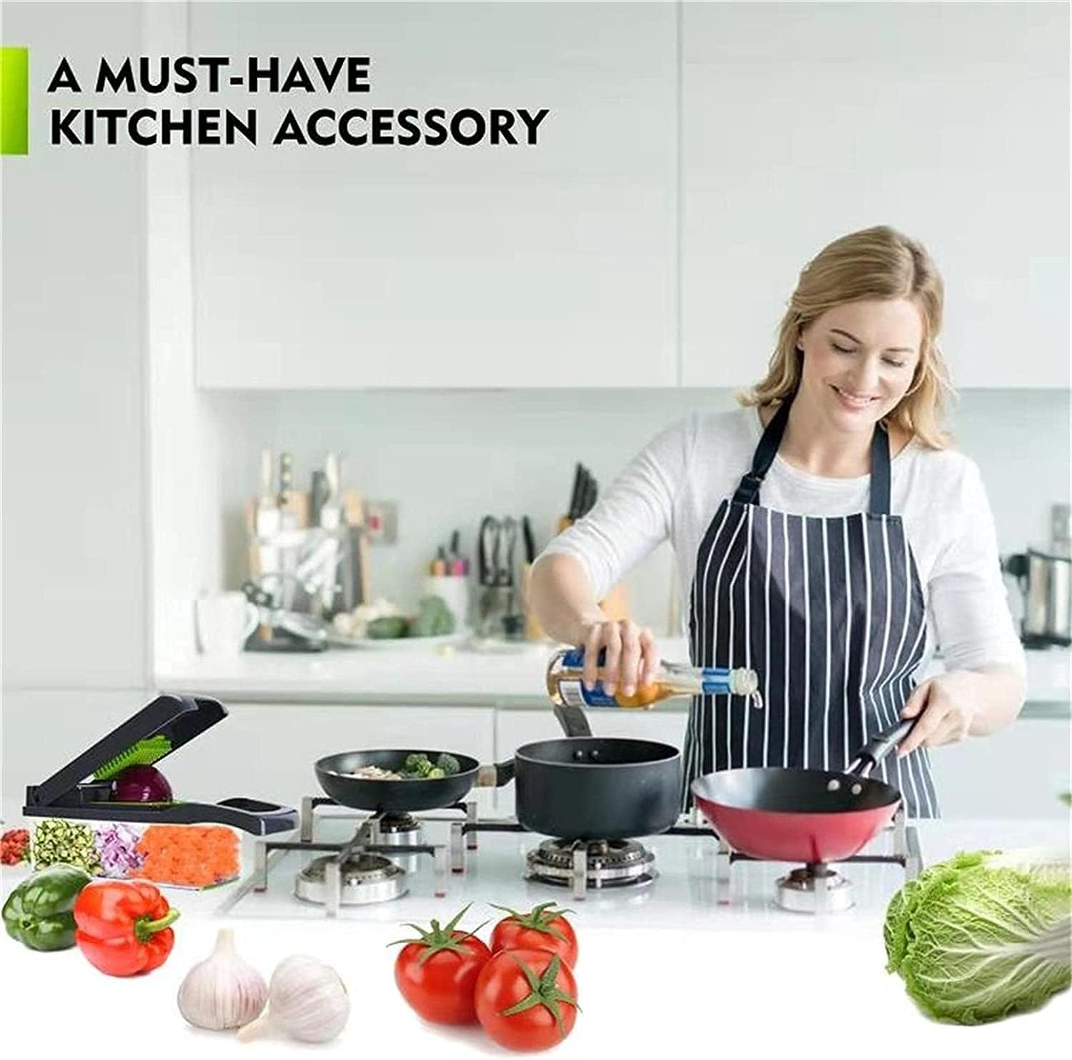 Vegetable Cutter Chopper and Slicer