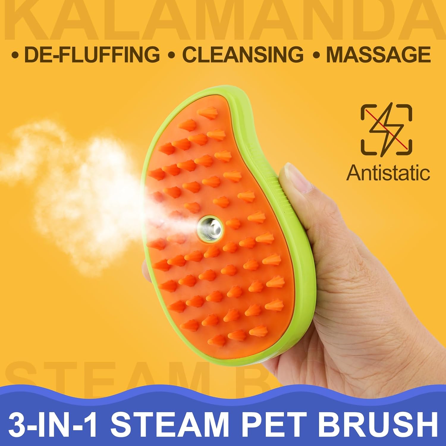 Pet Steam Massage Brush
