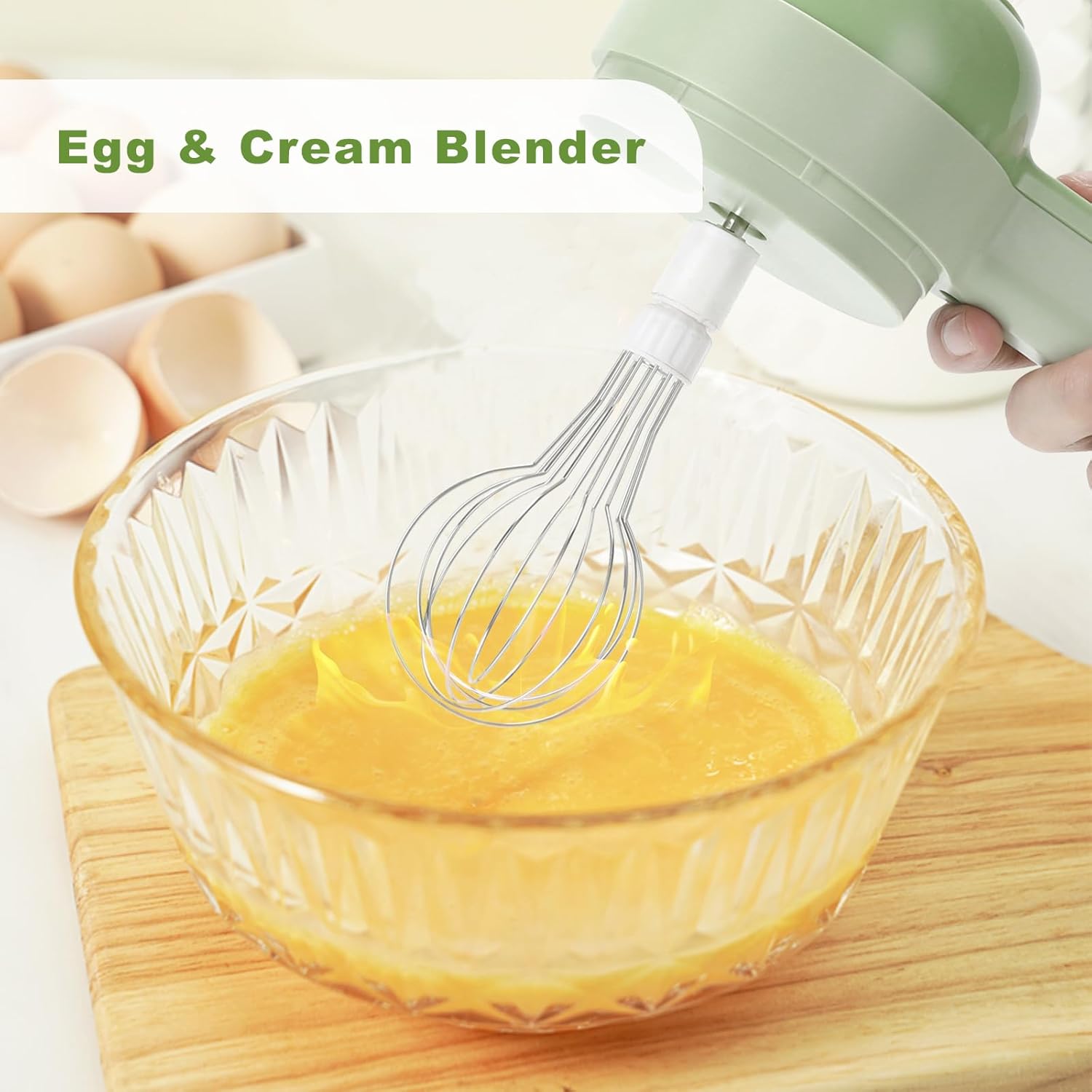 4 In 1 Handheld Electric Vegetable Cutter