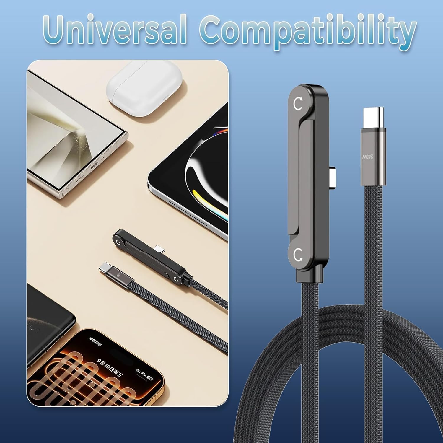 Foldable Phone Stand Charger