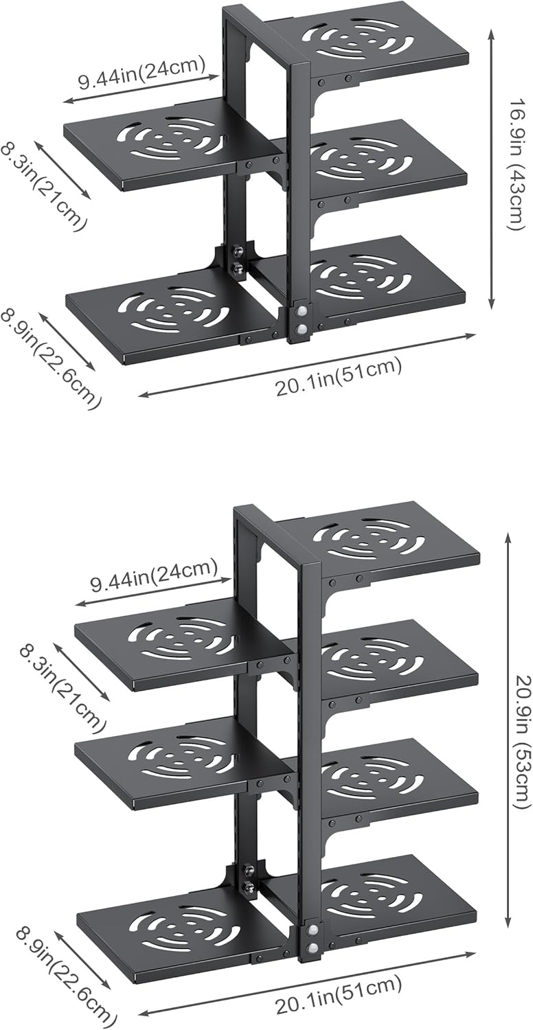 7 Layer Carbon Steel Pot Storage