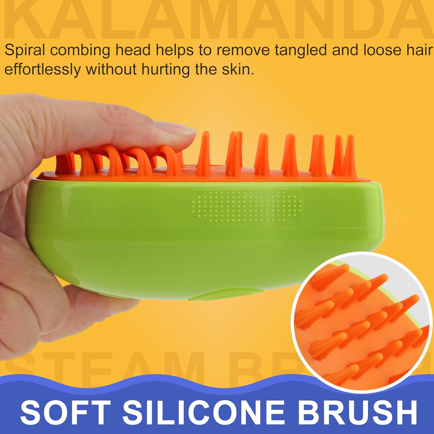 Pet Steam Massage Brush