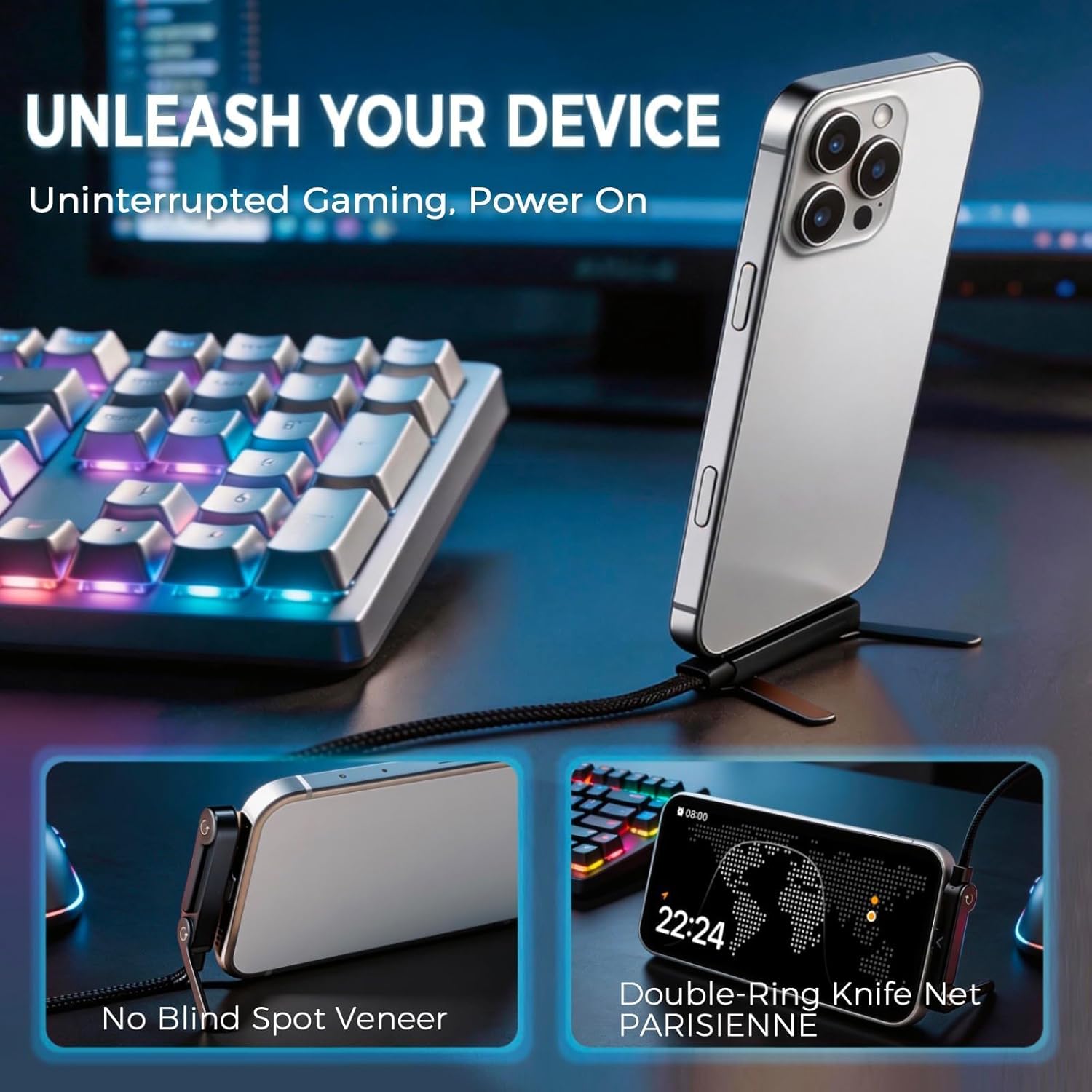 Foldable Phone Stand Charger