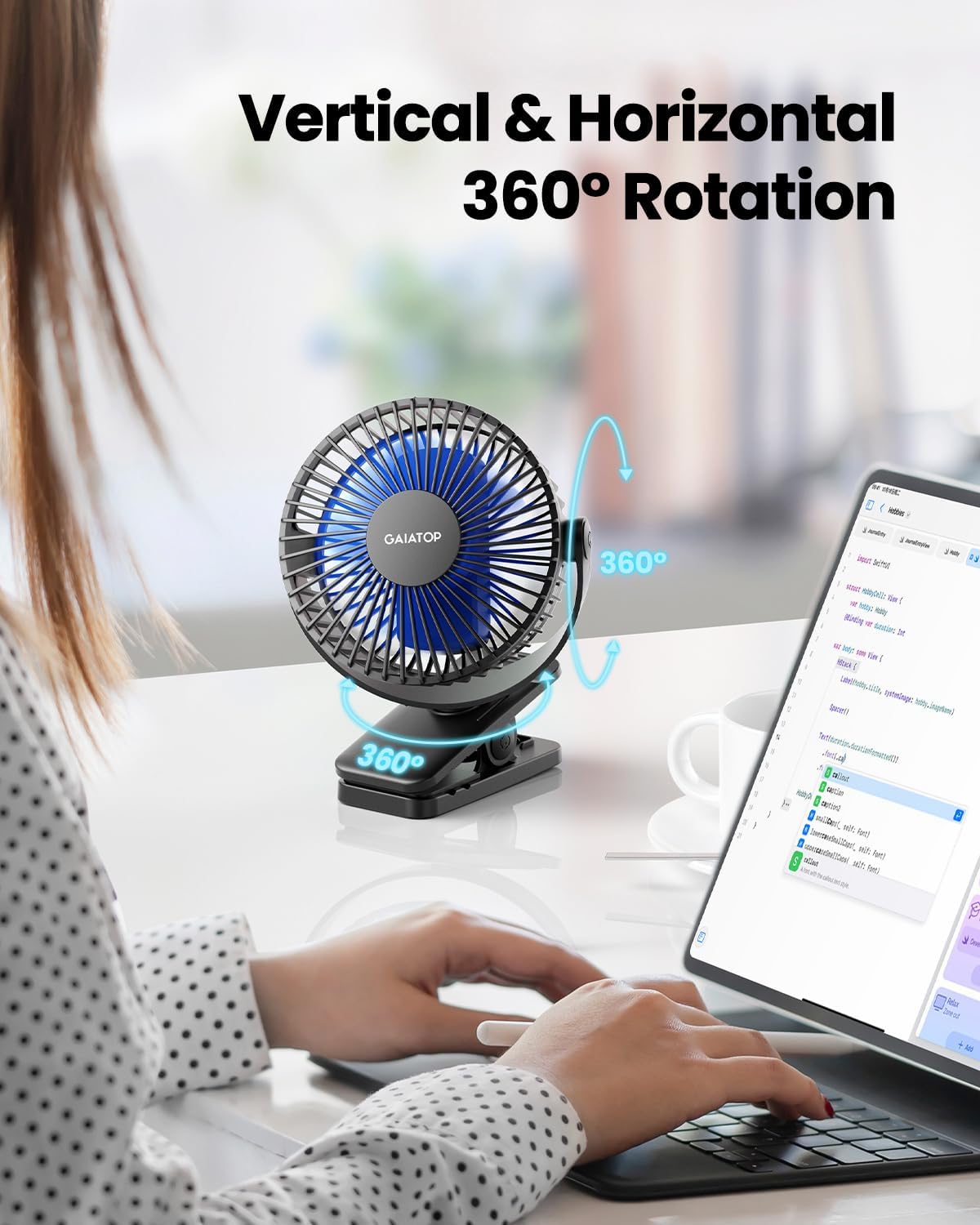Desk Clip Fan