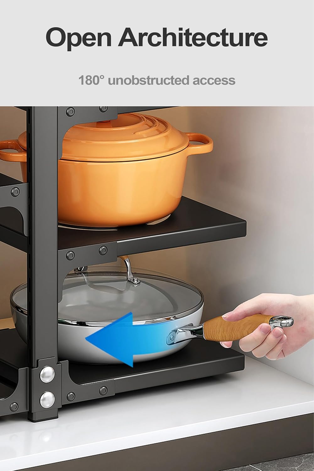 7 Layer Carbon Steel Pot Storage