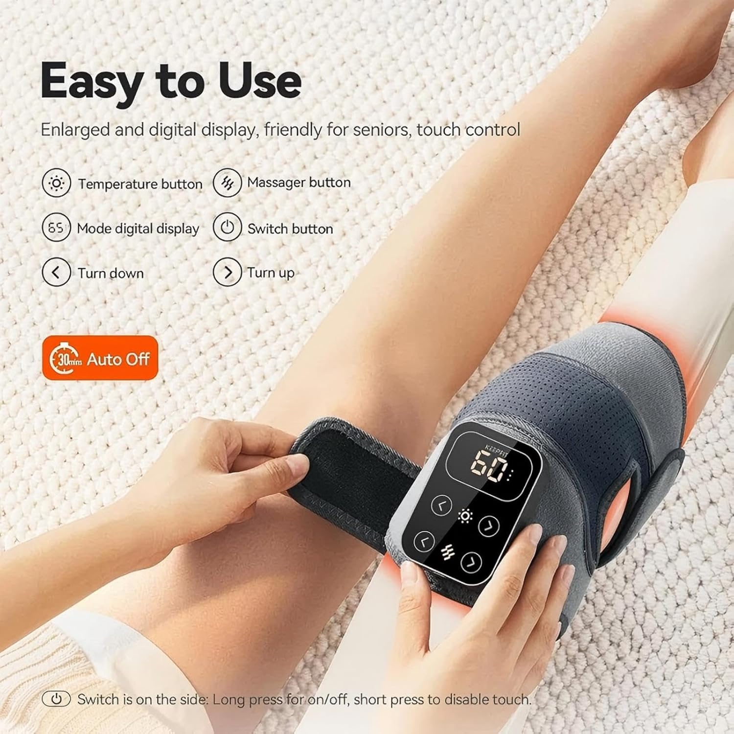 Knee Heating Pads - Single Piece