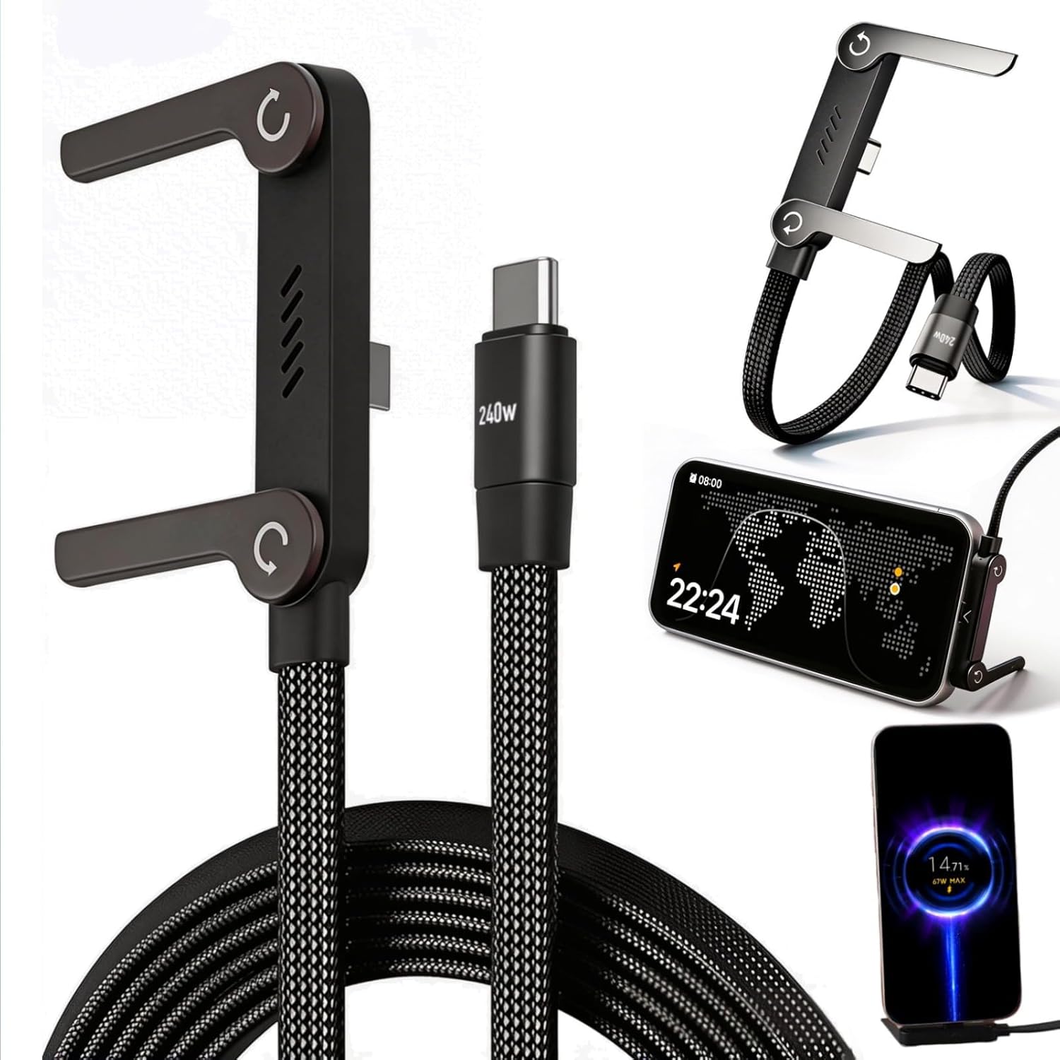 Foldable Phone Stand Charger