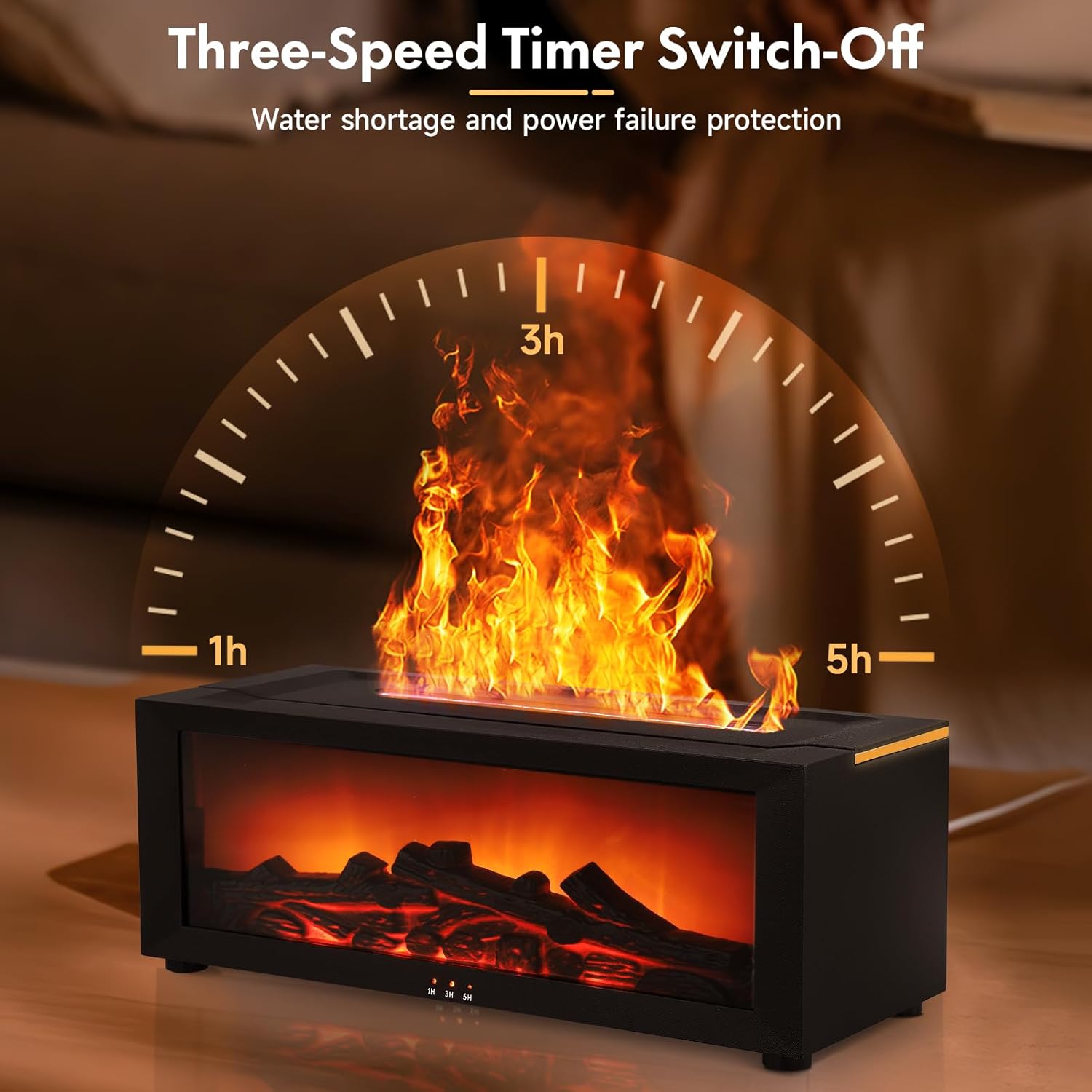 3D Flame Essential Oil Diffuser