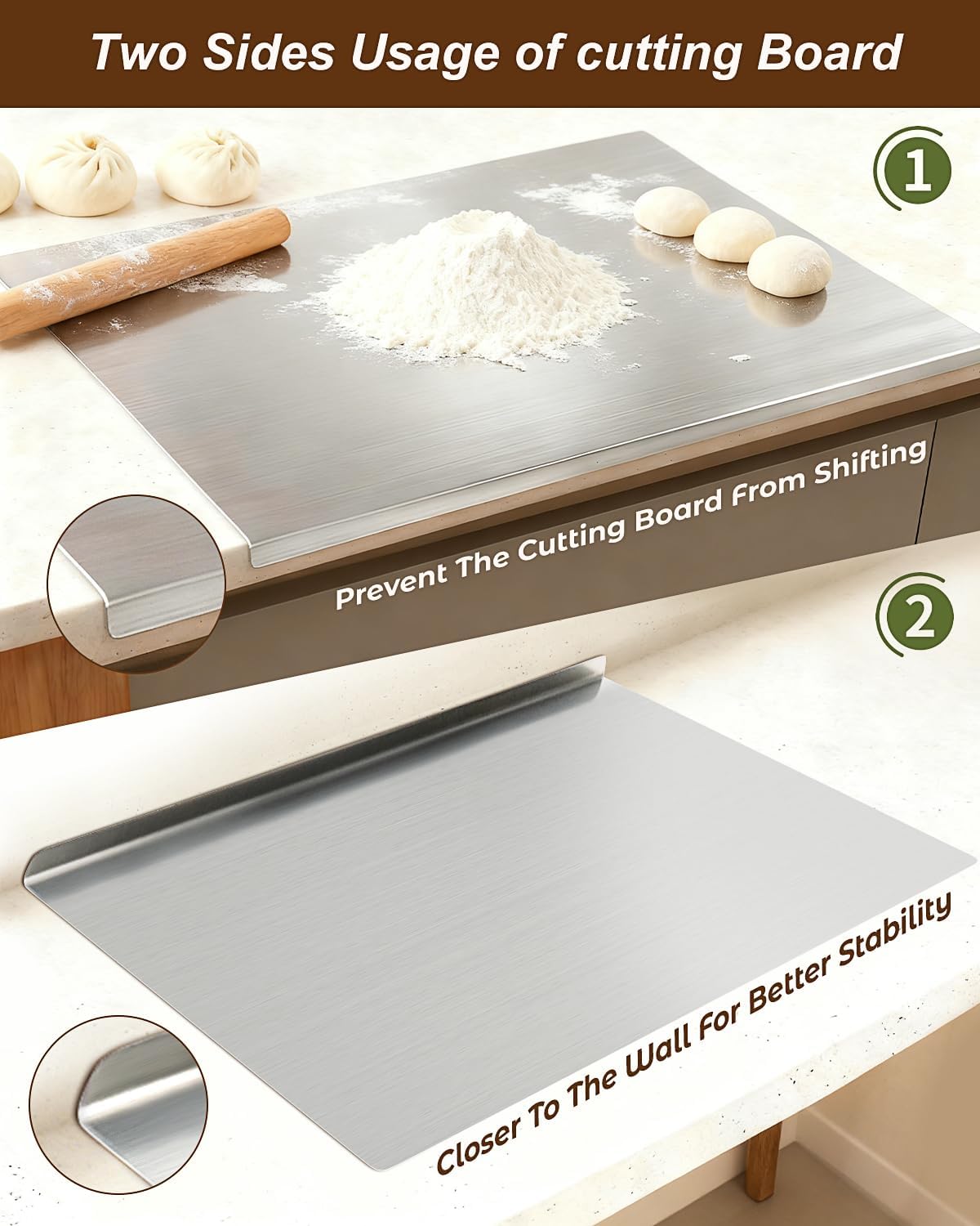 Stainless Steel Cutting Board