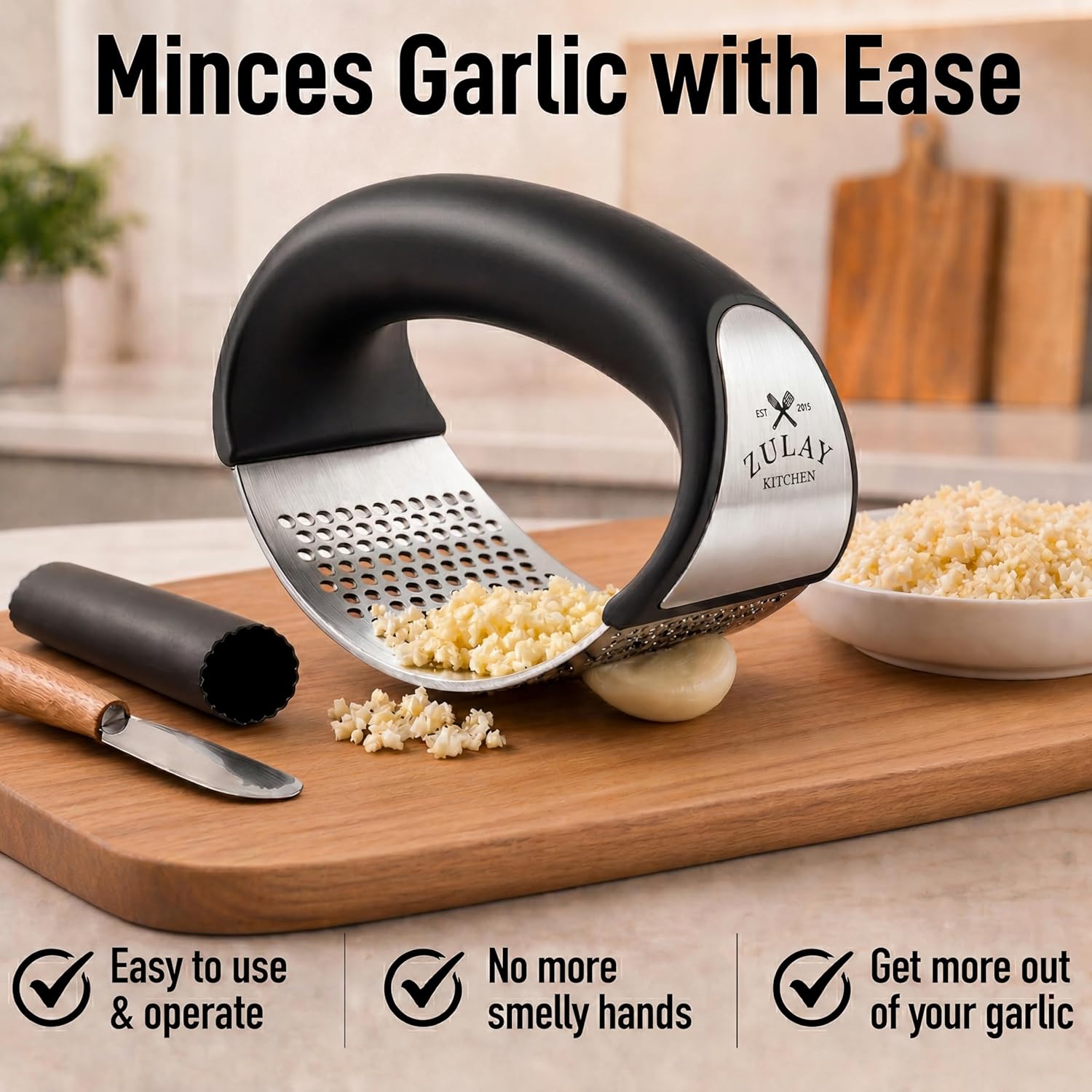 Garlic Grinder Machine Press
