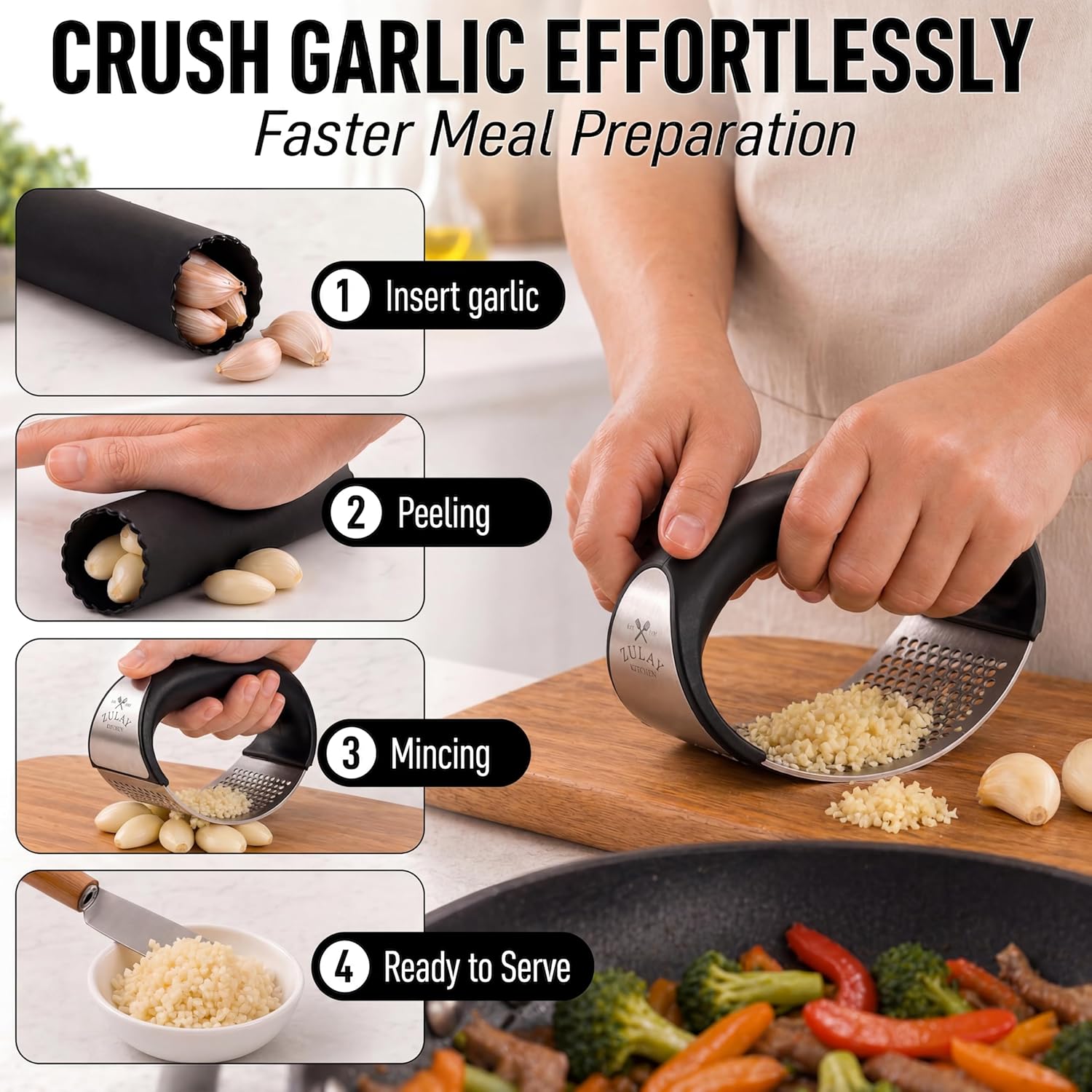 Garlic Grinder Machine Press