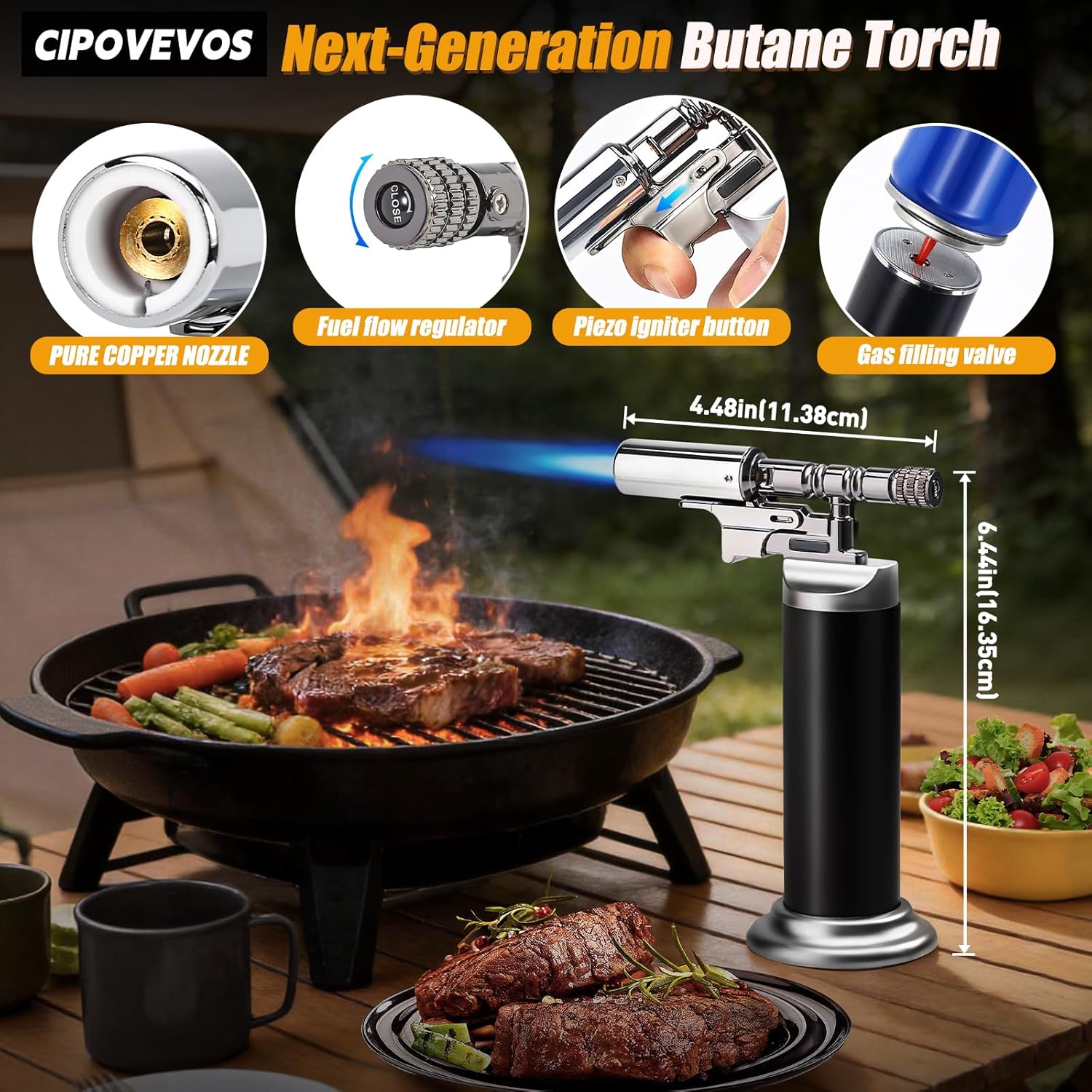 Windproof Lighter Jet Flame