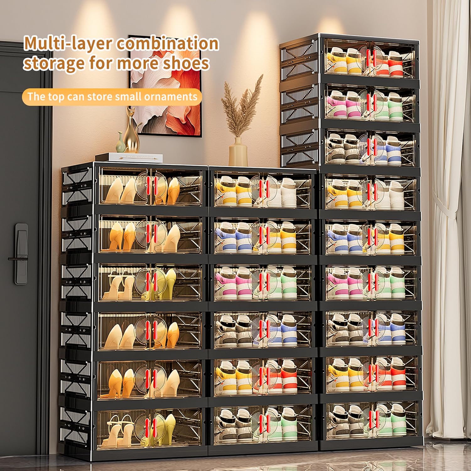 6 Tiers Foldable Shoe Rack