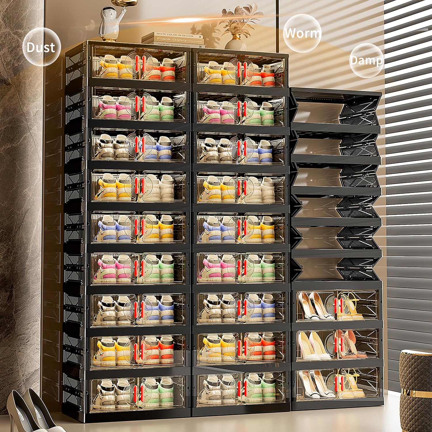 6 Tiers Foldable Shoe Rack