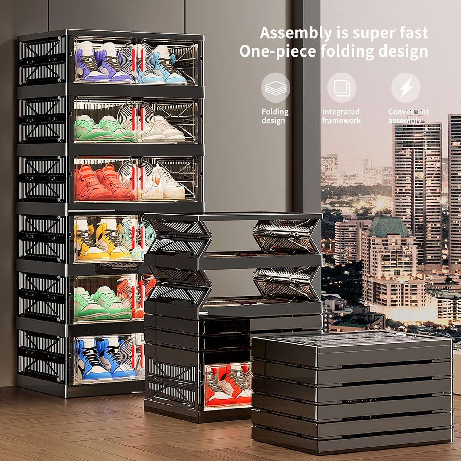 6 Tiers Foldable Shoe Rack