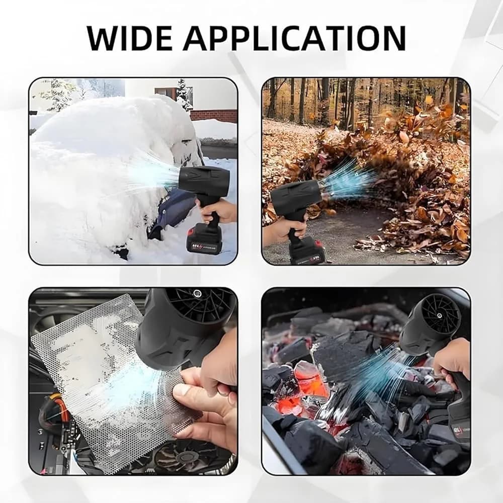 Turbo Super Power Air Duster. ( 64v 2 Battery)