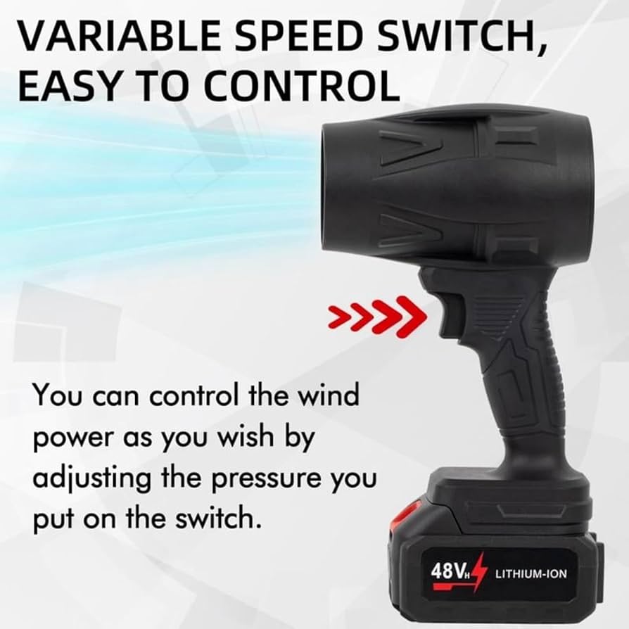 Turbo Super Power Air Duster. ( 64v 2 Battery)