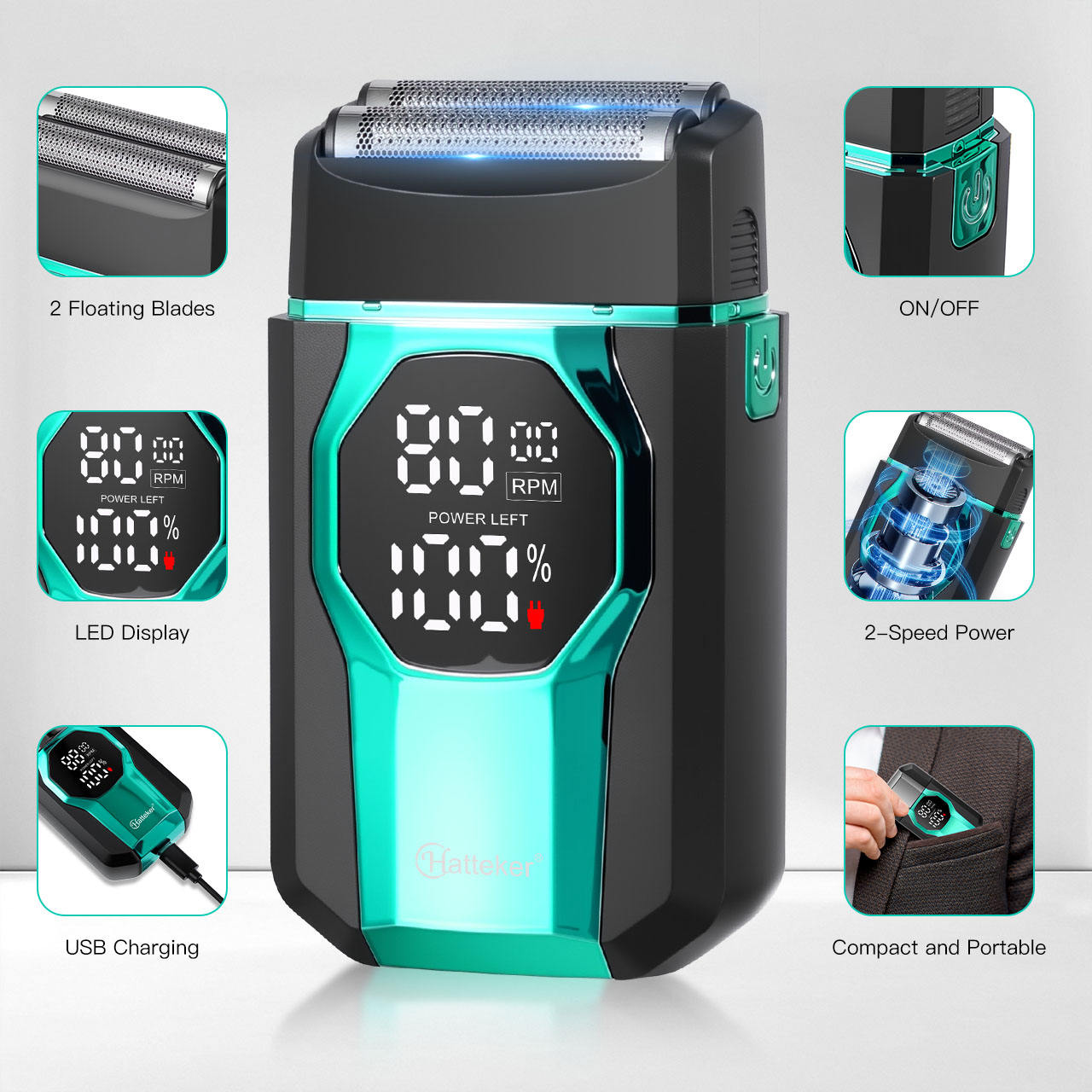 Mens Electric Shaver