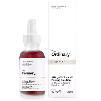 The Ordinary AHA 30% + BHA 2% Peeling Solution