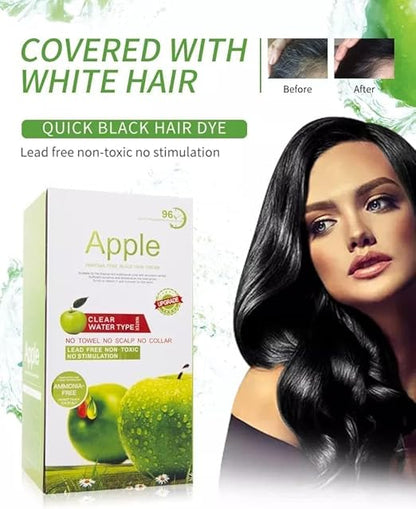 Apple Hair Color – Black (Ammonia-Free)