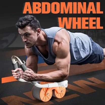 Smart Automatic Rebound Abdominal Wheel – Home Core Training Tool