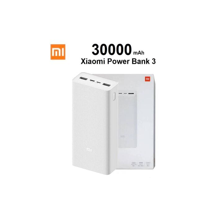 Mi Power Bank 30000 mAh with fast charging